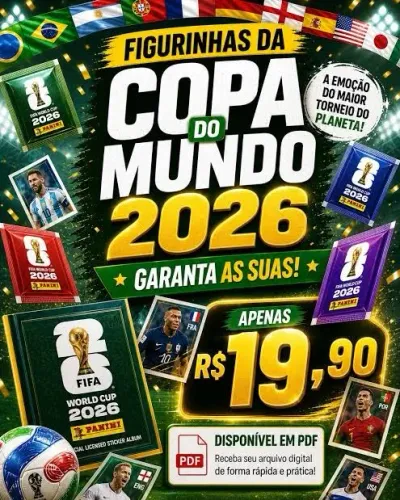 Figurinhas da Copa do Mundo 2026