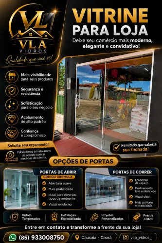 Vitrine para loja