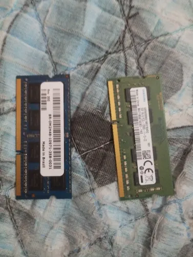 2 pentes de memória ram de Notebook DDR3