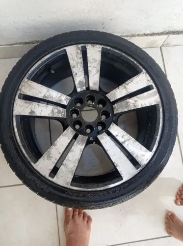 Troco rodas jantes Aro 17 usados-bom 