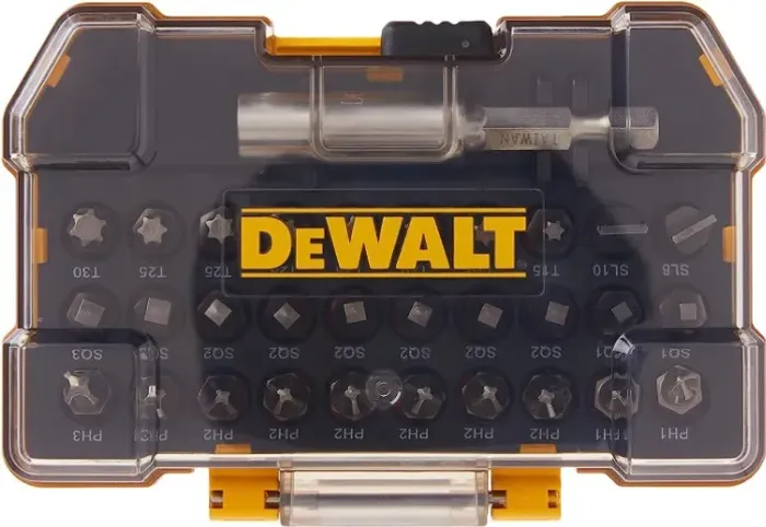 Kit brocas / ponteiras Dewalt DWAX100, 31 peças