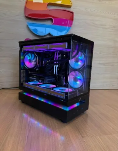 PC Gamer | Ryzen 5700X | RTX 5060 | 16GB RGB | NVME 1TB | Water Cooler 360 Tela | Garantia