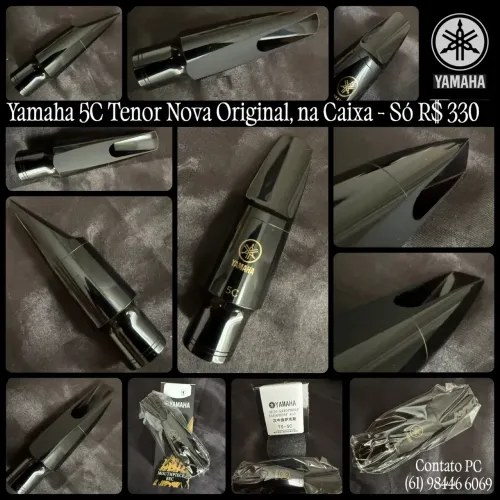 BOQUILHA YAMAHA 5C - SAX TENOR (NOVA NA CAIXA)