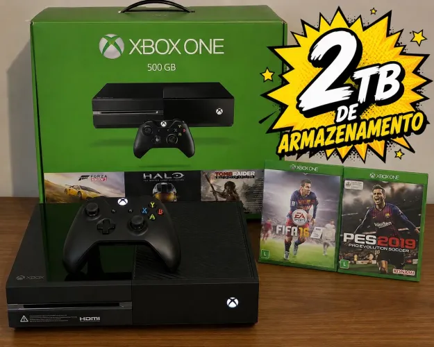 Xbox One (2 TB de Armazenamento)