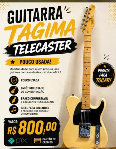 Guitarra tagima telecaster
