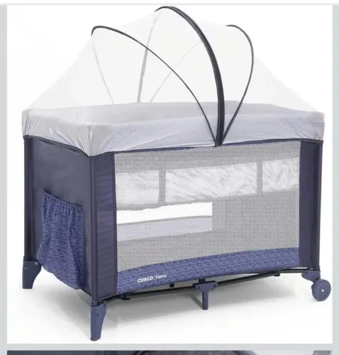Berço cercado Cosco + colchão impermeável 