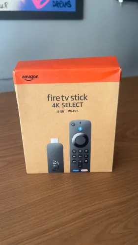 Amazon Fire TV Stick 4K Select com Alexa e Wi-Fi 6 | Novo, Lacrado