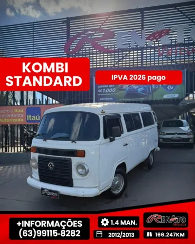 Volkswagen Kombi Standard 1.4 MI Total Flex 8V 2013