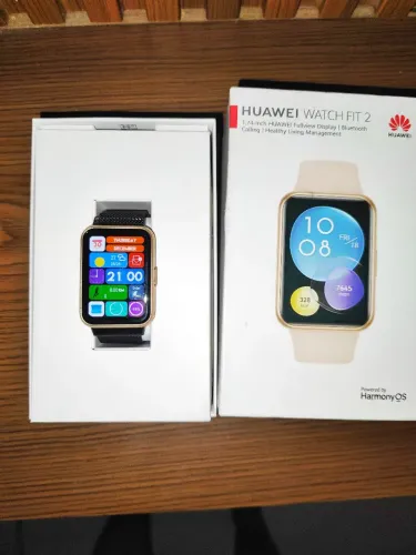 Smartwatch HUAWEI WatchFit 2 + 2 Pulseiras Magnéticas
