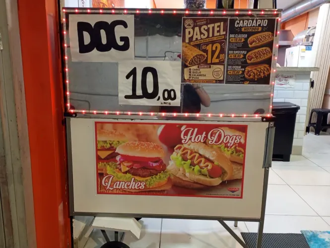 Carrinho de cachorro quente