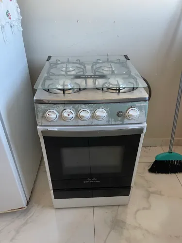 Fogão 4 bocas brastemp 