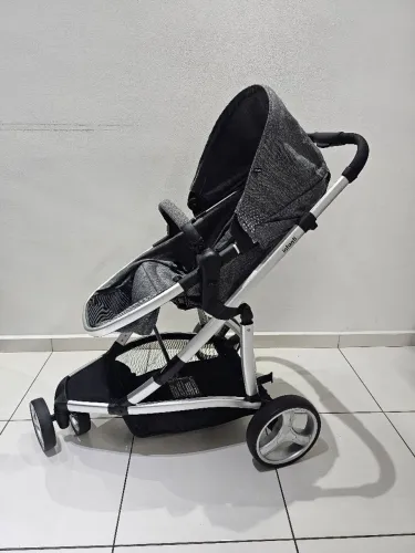 Carrinho de Bebê Travel System Infanti Sky 3 Rodas + Bebê Conforto