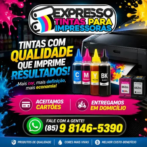 Recarga E Tinta Para Impressoras HP. Fale Conosco. Fazemos Entregas e Aceitamos Cartões.