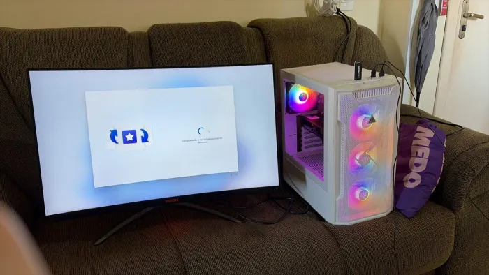 PC Gamer RTX 3050 8GB + Monitor AOC AGON 32" 165Hz RGB | Aceito Trocas