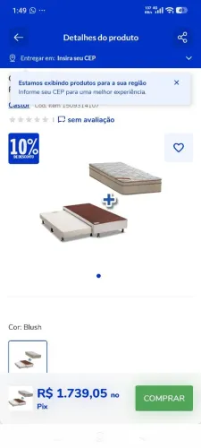 Cama box solteiro + cama auxiliar 