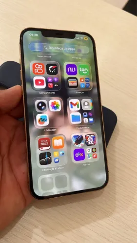 iPhone 12 Pro Max dourado 256 GB