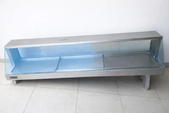 Vitrine Refrigerada para Sushi 2 Metros - Profissional em Inox