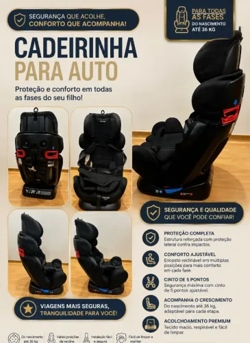 Cadeirinha infantil para automóveis _ Melhor preço!!