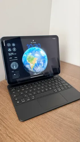 iPad 11ª geração 128 GB Azul A16 - Bateria 100% - Garantia Apple