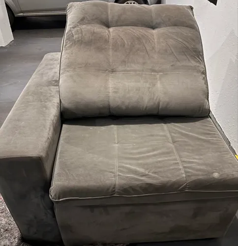Sofá 2 lugares retrátil