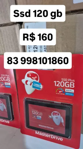Ssd sata 120 Gb novo lacrado