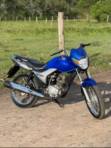 Honda CG Titan KS Mix 150 Azul | Econômica e Confiável | Aceito Trocas
