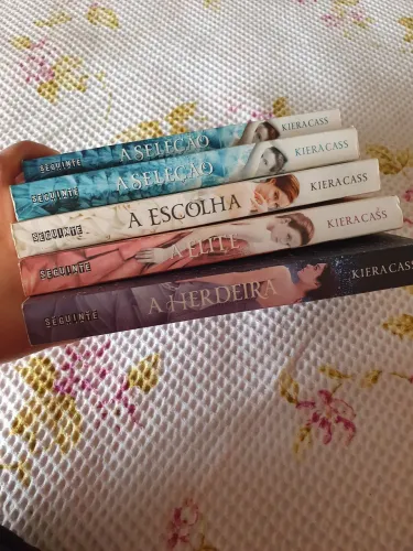 Coleção livros a seleção kiera cass