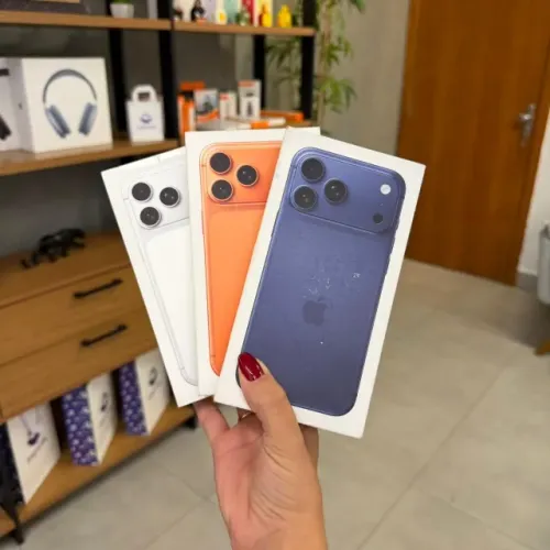 iPhone 17 Pro Max 256 GB Lacrado | Loja Física | 1 Ano Garantia | Até 18x | + Brindes