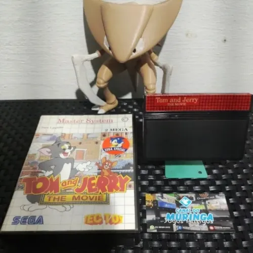 Tom e Jerry The Movie - Original - Tectoy - Master System - Caixa de plástico padrão Sega