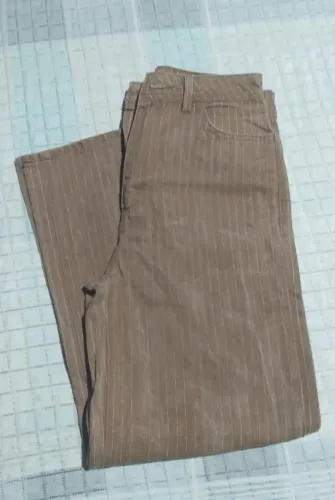 Calça Vintage Marrom Feminina Tamanho 38 - Pouco Usada