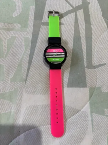 Desapego Relógio Lacoste Original 