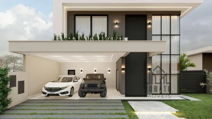 Sobrado Alto Padrão à Venda com 4 Suítes, Piscina e Gourmet | 261m²