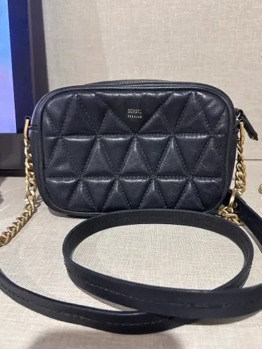Bolsa schutz couro