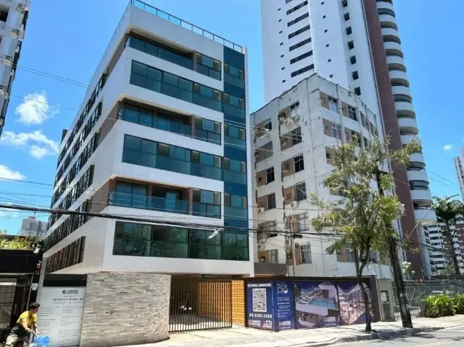 EM-Edf.Terraço Beira Rio , 32m² até 38m², 1 quarto - Madalena.