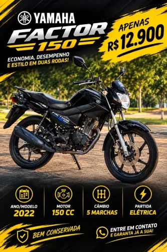 Factor Yamaha 150 cc 2022