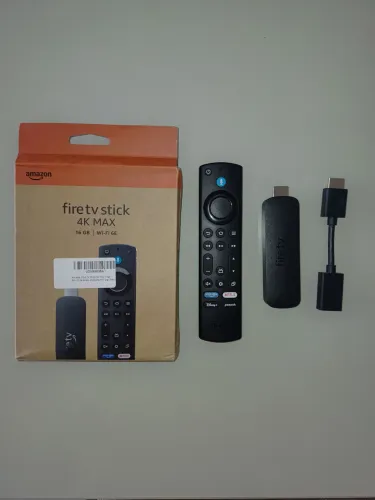 Fire TV Stick 4K Max 2ª Geração - Streaming em 4K Ultra HD