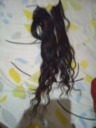 Duas telas de cabelo humano