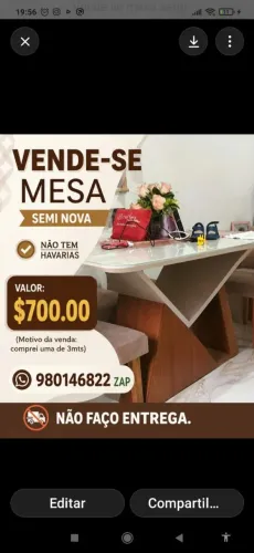 Vendo mesa