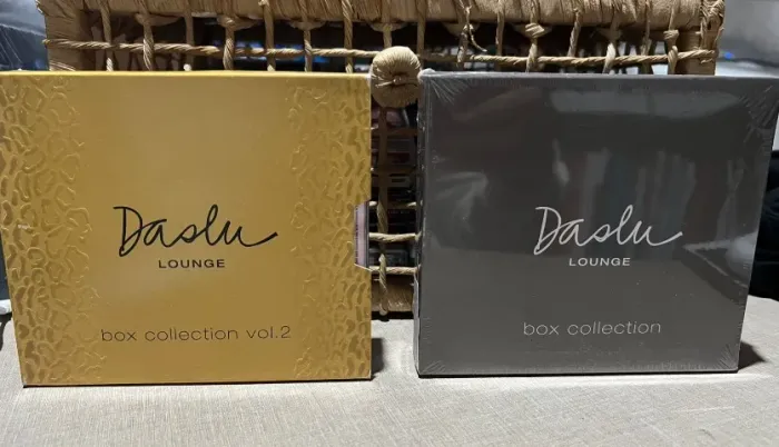 Lote 2 Box Daslu Louge- Box Collection vol. 2 e vol. 2 (8 cds)