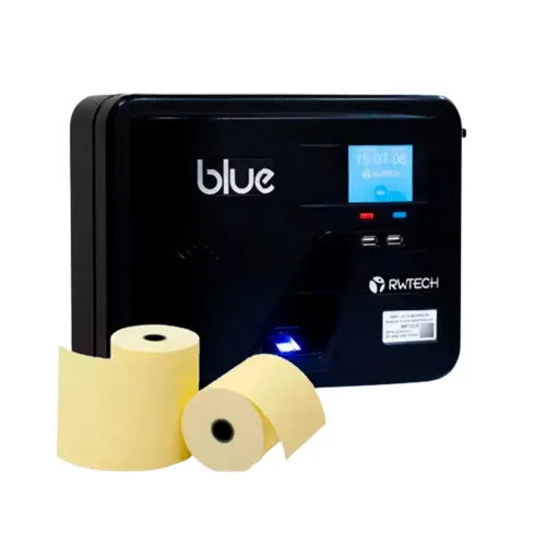 Relogio de ponto eletronico rwtech blue
