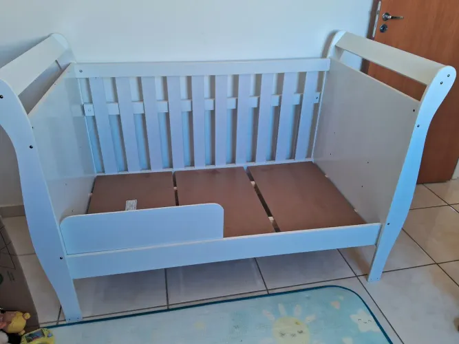 Berço que virou cama