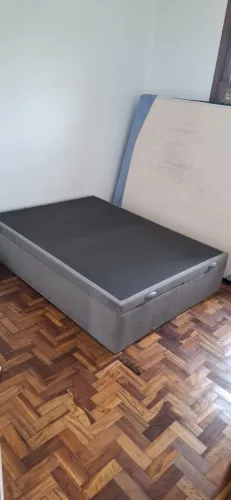 Cama box baú casal
