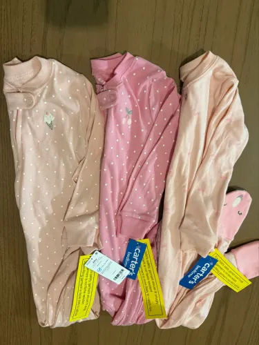 Pijama Macacão Carters infantil bebê