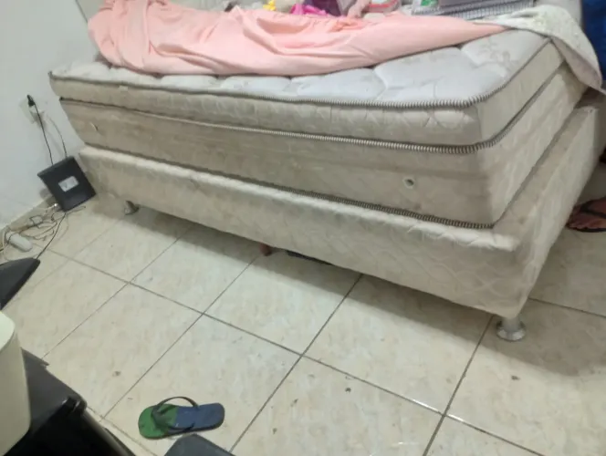 Cama Box Casal + Colchão de 30cm