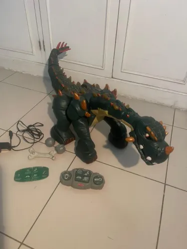 Dinossauro ultra raro de controle remoto Fisher Price