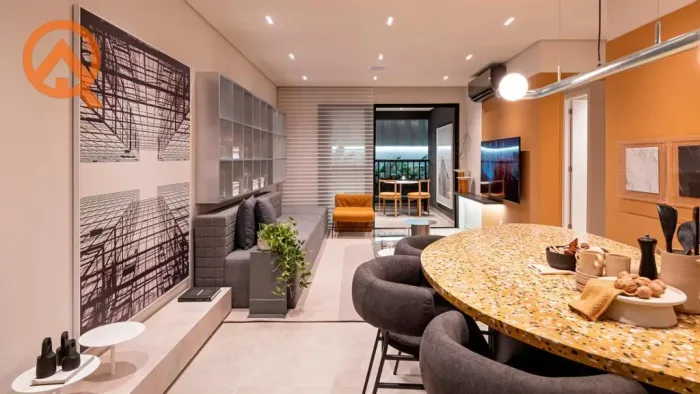 Apartamento com 2 Quartos no Nova Campinas - Frame