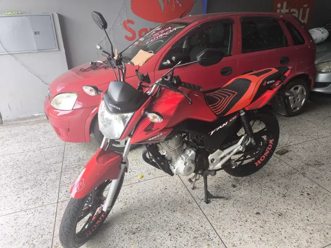 Fan 160 completa moto bem conservada