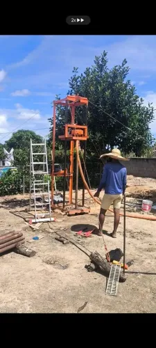 Máquina de cavar poço artesiano