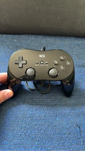 Controle Wii Pro preto Original