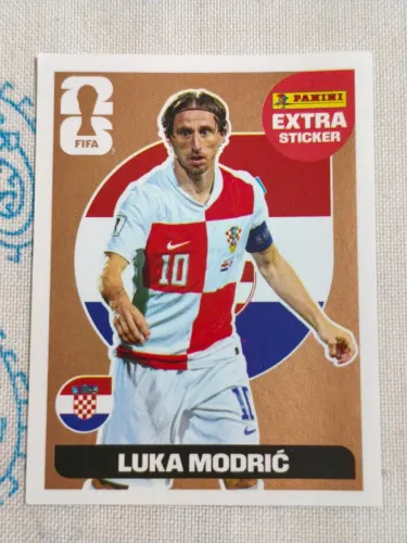 Figurinha Copa do Mundo LUKA MODRIC BRONZE